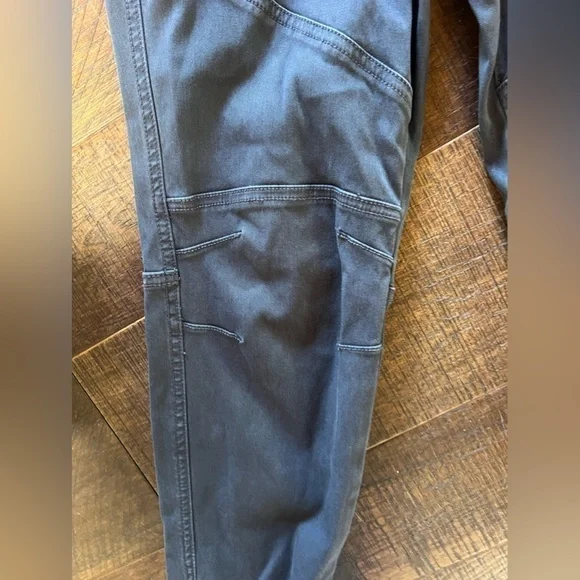 Spanx Stretch Twill Cargo Jogger Sz small grey black - Picture 3 of 7